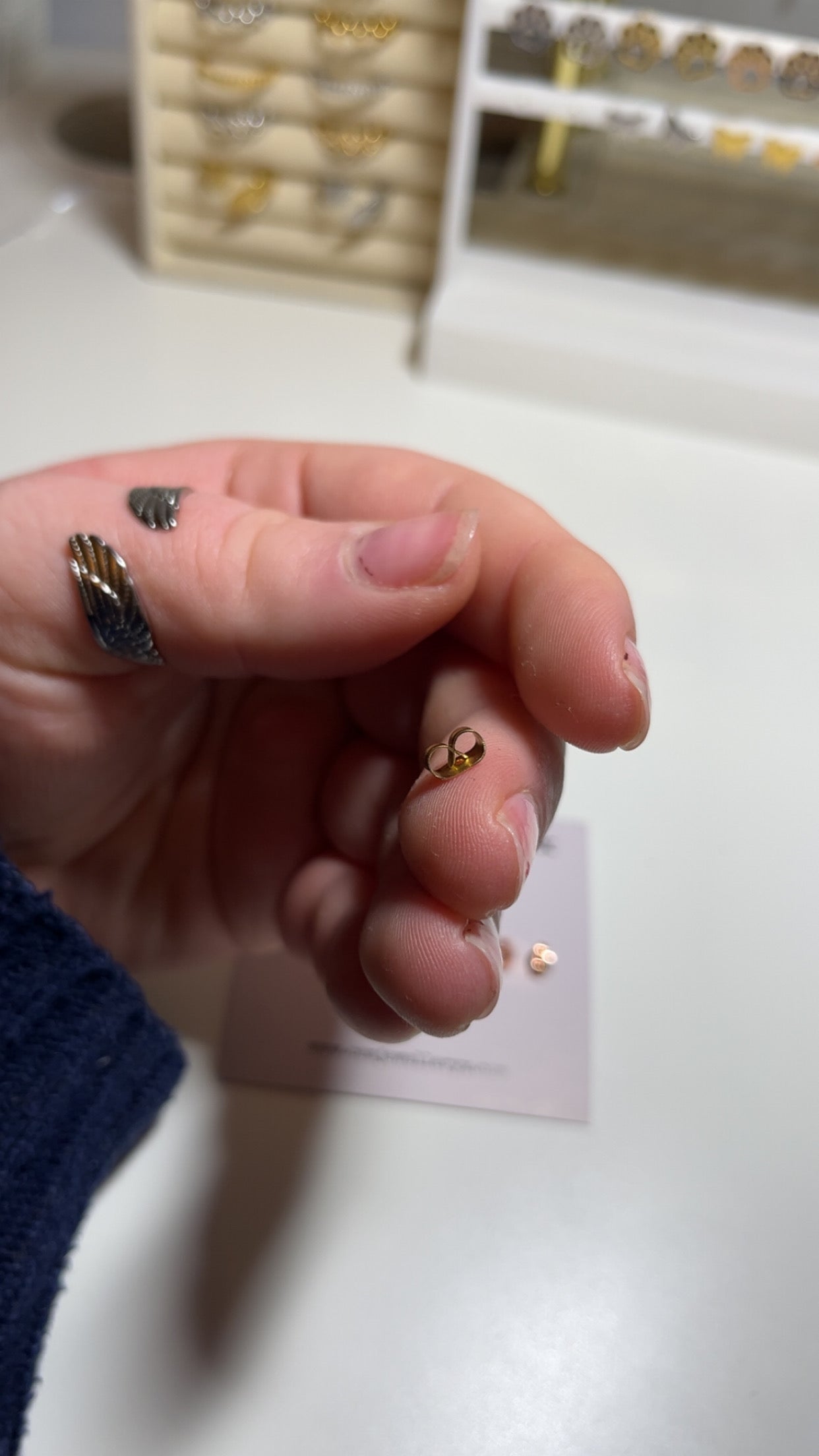 10 Butterfly Backs (5 pairs) - ADD ON ITEM ONLY!