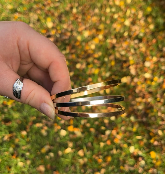 Alesha Bangle - Plain Bangle