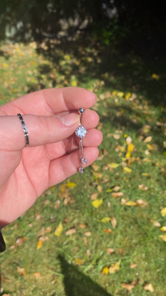 Eloise Bar - 2 strand Belly bar
