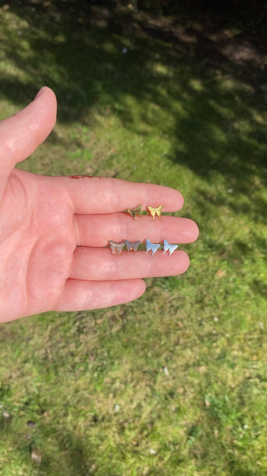 Kathleen Studs - Butterfly stud earrings